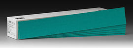 3M™ Green Corps™ Stikit™ Production™ Sheet, 02231, 2 3/4 in x 16 1/2 in, 40E, 100 sheets per box.