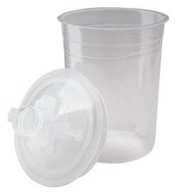 3M™ PPS™ Lid & Liner Kit, 16114, Mini (6 fl oz), 200 Micron Full Diameter Filter, 50 Lids & Liners per kit