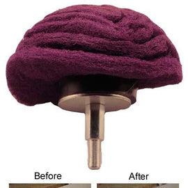 ENKAY 2" MUSHROOM SCUFF BUFF 1/4 SHANK 162-30