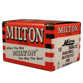 Milton® 1/2" OD Brass Hose Ferrule 16542 each