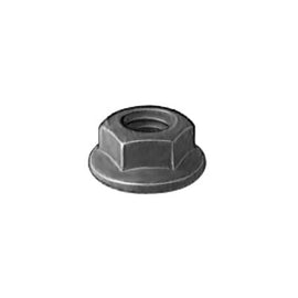 HEX FLANGE NUT M6-1.0 BLACK PHOS CLASS 9 #19205