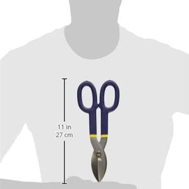 IRWIN Tools Tinner's Snip, Flat Blade, 10-inch (22010)