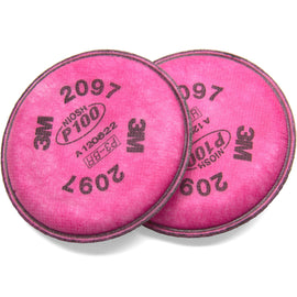 3M™ Particulate Filter 2097/07184(AAD), P100, with Nuisance Level Organic Vapor Relief