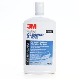 3M™ Marine One Step Cleaner and Liquid Wax 09010E, 32 oz 09010