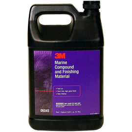 3M MARINE RUBBING COMPOUND & FINISH MAT. GALON 06045