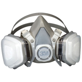 3M DUAL CARTRIDGE RESPIRATOR HALF MASK MEDIUM 07192