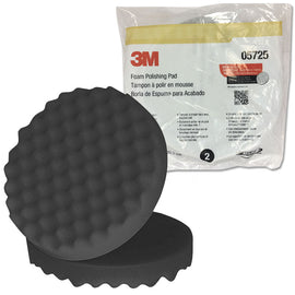 3M™ Foam Polishing Pad, 05725, 8 in, 2 pads per bag