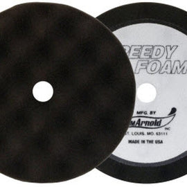 ARNOLD 6in. WAFFLE FOAM 2/PACK BLACK POLISHING 44-055