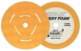 ARNOLD 8in. COOL-IT WAFFLE RECESSED YELLOW BUFFING 44-468
