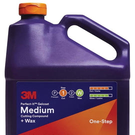 3M PERFECT-IT GELCOAT MEDIUM CUT COMP. GALON 36107