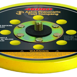 Astro 4606H 6″ Hook & Loop Backing Pad with Holes