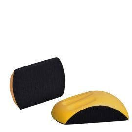 Astro 4655 6″ Hook & Loop Hand Sanding Block for Round Discs