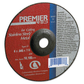 Carborundum PREMIER CUT-OFF 4.5" X 0.45 X 7/8" DEPRESSED 66252844369