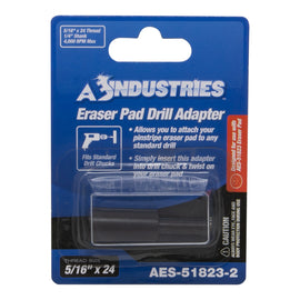 Eraser Pad Adapter, 1/4" Shank 51823-2
