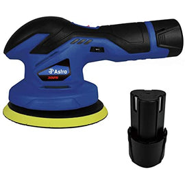 ASTRO 12V CORDLESS VARIABLE SPEED PALM POLISHER W/2 BATTERIES 3026