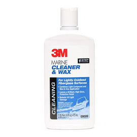 3M™ Marine Cleaner and Wax, 09009, 16.9 fl oz, ea