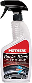 Mothers 06924 Back-to-Black Tire Shine, 24 fl. oz.