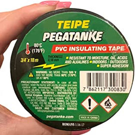 PEGATANKE cinta aislante de PVC TAPE