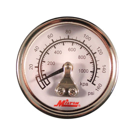 Milton® 1/8" NPT Mini High Pressure Gauge 1189