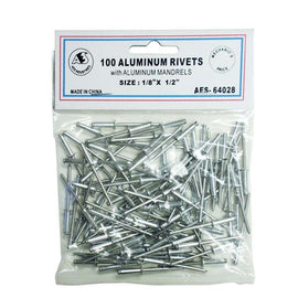 All Aluminum Rivets - 1/8" x 3/8" 64028