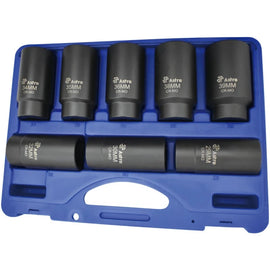 Astro 78866 6 Point Axle Nut Socket Set 8 Pieces
