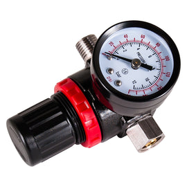 Mini Diaphragm Air Regulator, 180psi Gauge  875