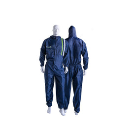 Polyester spray overall - blue - 10 / XL NSC 10