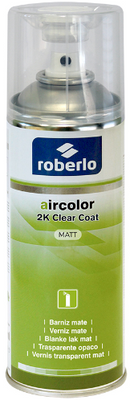 ROBERLO 69762 & 69763 - AIRCOLOR 2K CLEAR COAT gloss & matt - 400ml