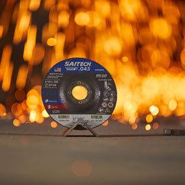 United Abrasives-SAIT 22072 Saitech™ High Performance Cut-Off Wheels (Type 27/Type 42 Depressed Center) 4 1/2" x .045" x 7/8"
