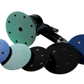 SUNMIGHT USA VELCRO D/A DISC PAD 6"  08400 NO HOLES