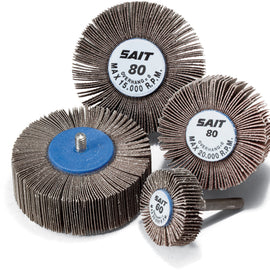 United Abrasives/SAIT 70052 2A Flap Wheel, 2 x 1 x 1/4, 120X, 10-Pack