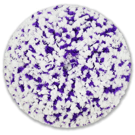 Hi-Tech Industries WHITE/PURPLE MICROFIBER PAD 7.5 X 1.5 VELCRO HB-075