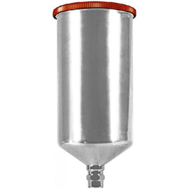 Astro PCU3501S Aluminum Gravity Feed Cup with Screw-on Lid – 1 Liter Capacity