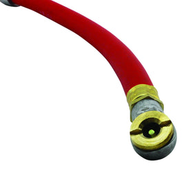 Milton® Single Head Air Chuck Tire Inflator Gauge, 15" Hose 505