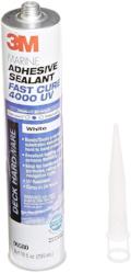 3M™ Marine Adhesive Sealant Fast Cure 4000 UV White, PN06580, 1/10 Gallon Cartridge,  ea
