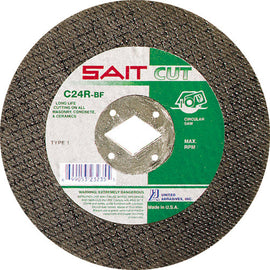 United Abrasives- SAIT 23231 Type 1 7 by 3/32 by 5/8 C24R Cutting Wheel